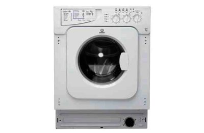Indesit Ecotime IWME 127 Built-in Washing Machine - White